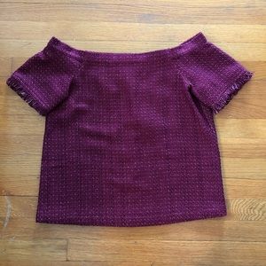 Vici Dolls off the shoulder knit top